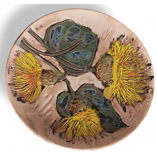 Mid-Century Ceramic Plate attributed to Ruscha, West Germany, 1950s For Sale - Image 10 of 15