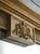 Regency Style Black & Gold Mirror W. Lion Heads For Sale - Image 4 of 9