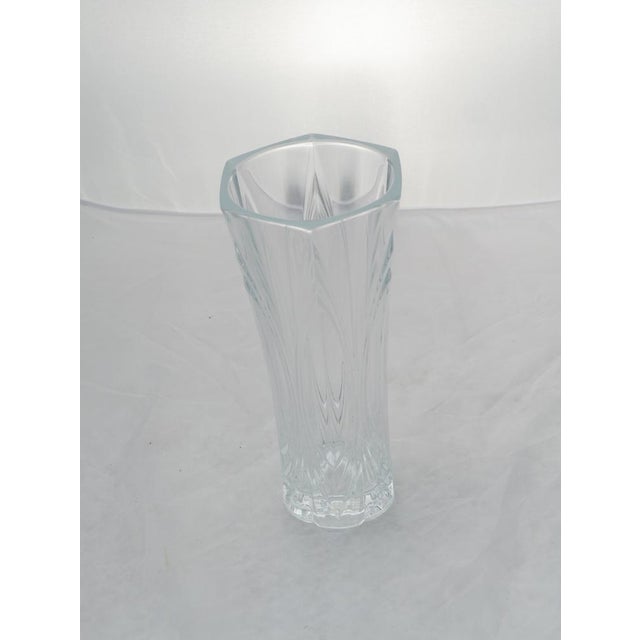 Transparent Art Glass Vase, 1960s For Sale - Image 3 of 7