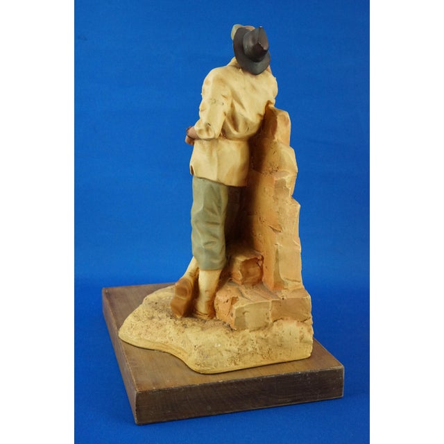 Advertising Resin Model Australian Adventurer Figurine from Avirex, United States, Late 20th Century For Sale - Image 3 of 18