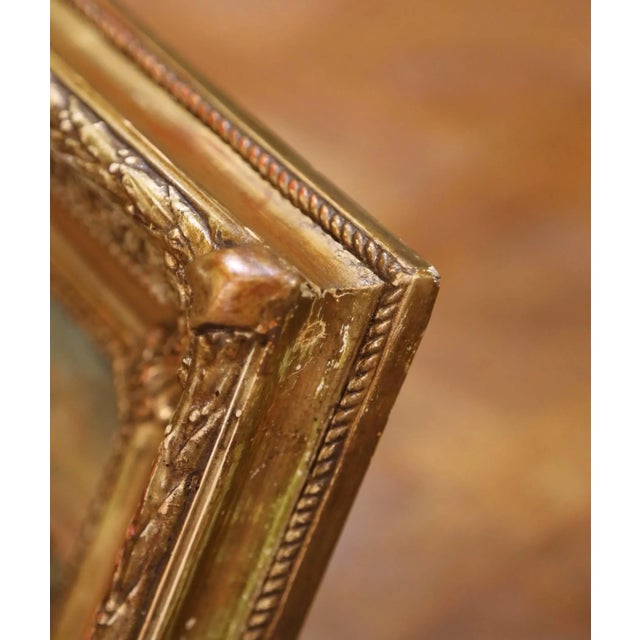 Pair of 19th Century French Marine Oil Paintings in Giltwood Frames, Dated 1878 For Sale - Image 10 of 12