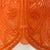 Farmhouse Red Acrylic Lace Effect Hanging Light Chandelier, Ukraine, 1970s For Sale - Image 6 of 18