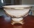 Vintage Ivory & Gold Centerpiece Bowl Jovaes Sl - Manises Spain For Sale - Image 9 of 9