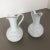 White Op Art Biscuit Porcelain Jug Vases from Edelstein Bavaria, Germany, 1970s, Set of 2 For Sale - Image 8 of 14