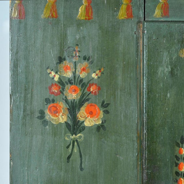 Antique German Pine Bridal Cabinet, 1815 For Sale - Image 13 of 15