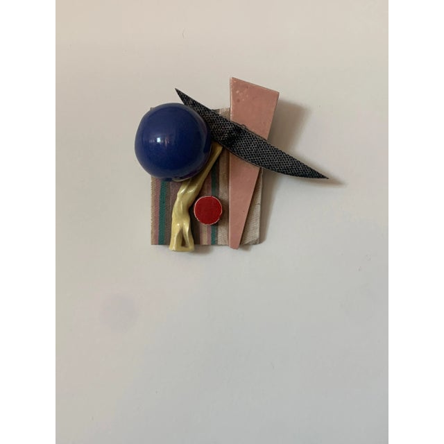 Ceramic Peter Shire Micro Sculpture in Mixed Media, Early Aughts For Sale - Image 7 of 13
