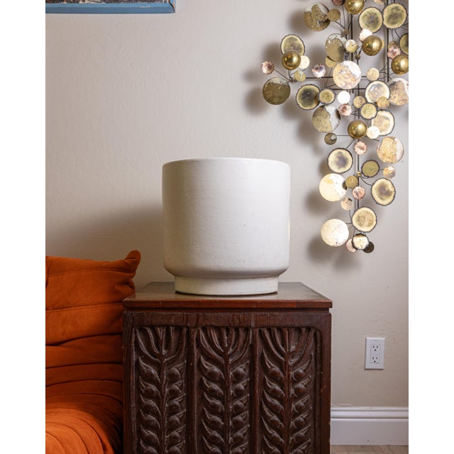 Architectural Pottery Architectural Ceramics of Oakland Large Mid-Century Modern Ceramic Planter For Sale - Image 4 of 12