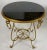 Pair of Rene Drouet Style Marble and Gilded Iron Side Tables For Sale In Miami - Image 6 of 11