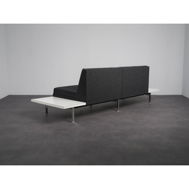 Herman Miller 2-Seater Sofa with Side Tables by George Nelson for Herman Miller, USA, 1960s For Sale - Image 4 of 10