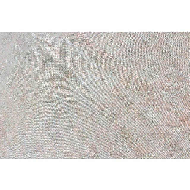 Distressed Oushak Rug - 86"x 135" For Sale - Image 11 of 13