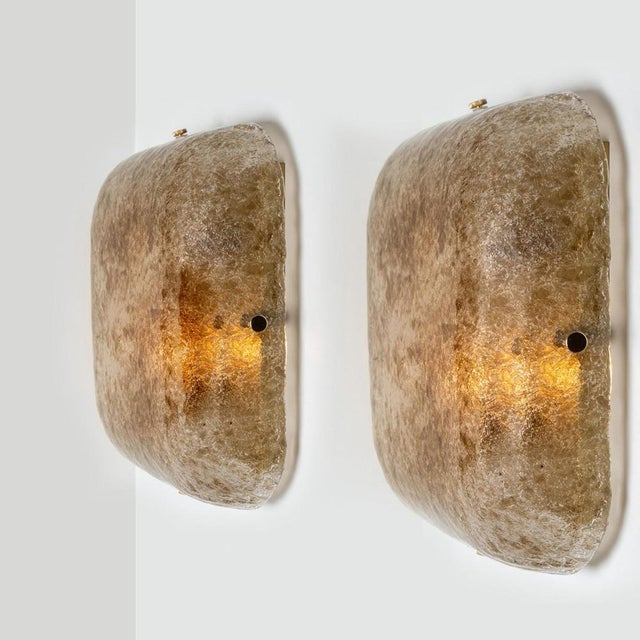 Murano Square Wall Lights by Egon Hillebrand for Hille, 1960, Set of 2 For Sale - Image 10 of 16