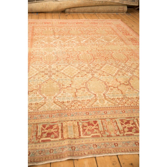 Vintage Distressed Joshegan Carpet - 7'1" x 9'11" For Sale - Image 15 of 15