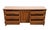 Wood Davis Cabinet Co. Italian Neoclassical Style 70" Adriano Cherry Triple Door Dresser 502 For Sale - Image 7 of 17