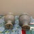 Vintage Mid-Century Studio Art Pottery Goblets – Set of 2 Hand-Thrown Speckled Stoneware Chalices For Sale In Minneapolis - Image 6 of 7
