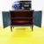 Wood Decorated Glass Vanity with Mirror and Gilt Inserts For Sale - Image 7 of 18