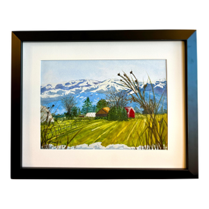 Original Watercolor Painting “Home From North”