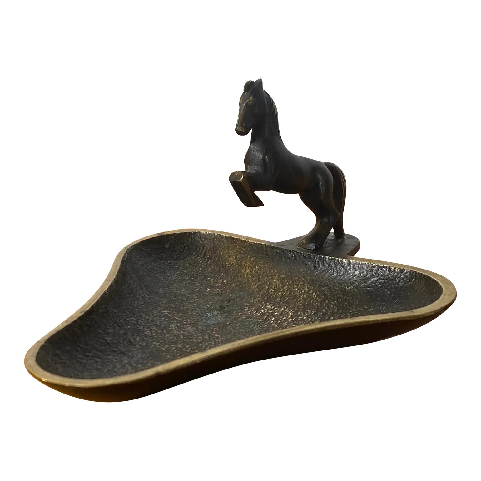 1950s Brass Blackened Richard Rohac Ashtray Vienna, Austria | Chairish