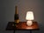 Gold Round Rostrato Murano Glass and Brass Table Lamp from Barovier & Toso, Italy, 1940s For Sale - Image 8 of 14