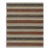 1950s Vintage Afghani Tribal Kilim Rug With Stripes For Sale