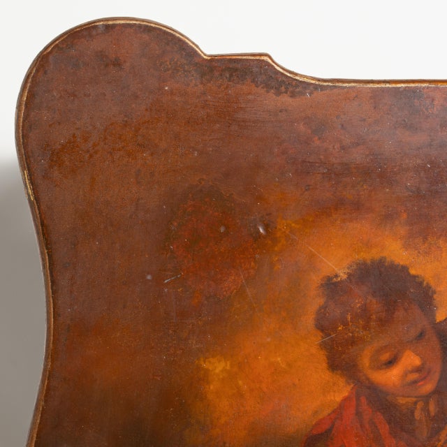 19th Century France Napoleon III Brown Wood Side Table For Sale In Greensboro - Image 6 of 15
