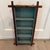 A wonderfully charming vintage wall shelf featuring a hand carved rustic twig style wooden frame surrounding a painted...