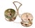 Silver Salt and Pepper Shakers, Set of 2 For Sale