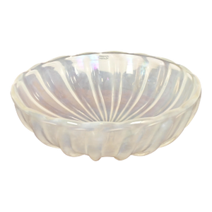 Seguso Vetri D’Arte Italian Murano Glass Large Centerpiece Bowl or Fruit Bowl