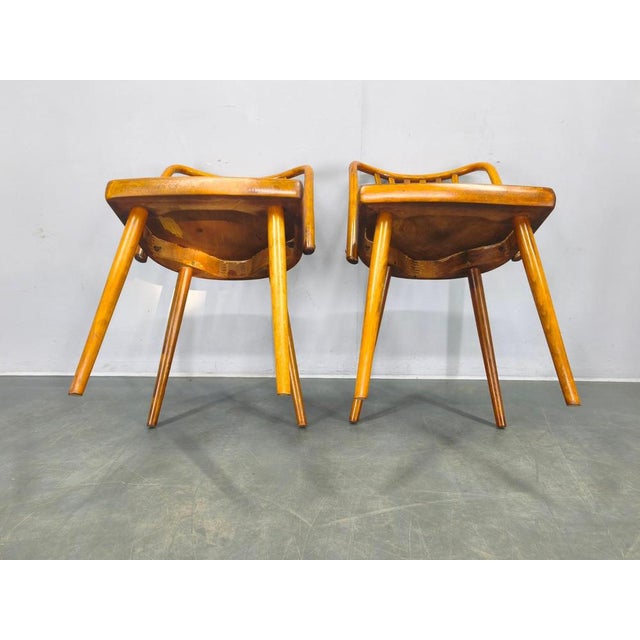 Dining Chairs by Antonin Suman for Ton, 1960s, Set of 4 For Sale - Image 16 of 18