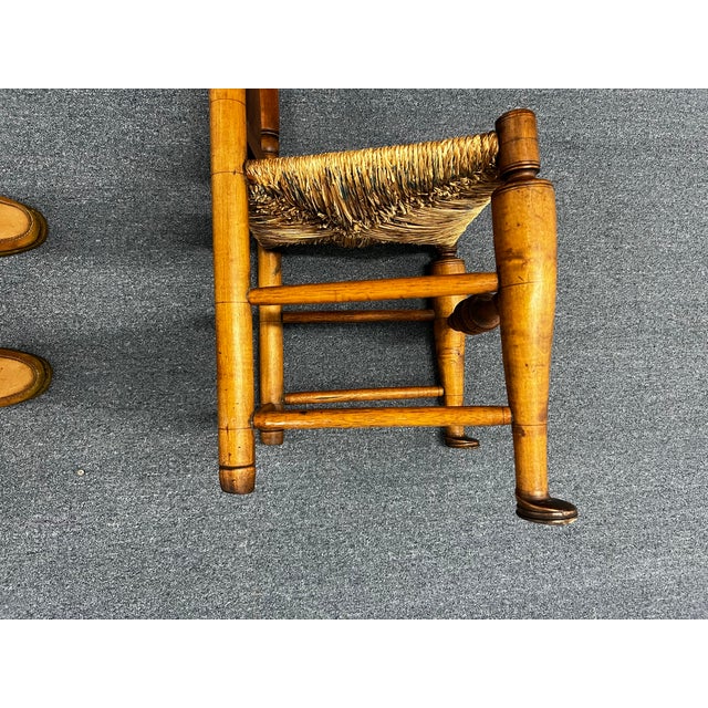 18th Century Antique (Circa1790-1810) Spoonfoot Chair For Sale - Image 5 of 9