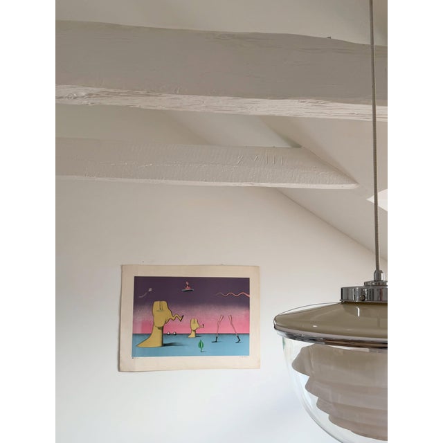 Finn Mickelborg, Surreal Figures, 2000s, Lithograph For Sale - Image 6 of 6