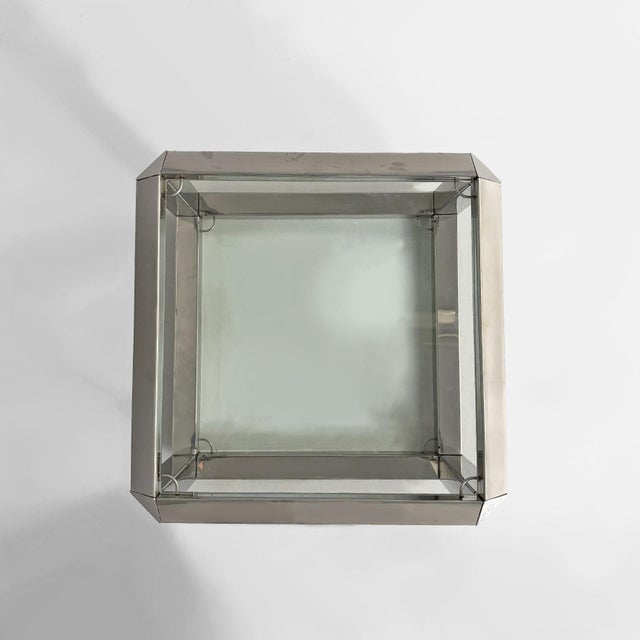 1970s Italian Modern P800 Coffee Table attributed to Alberto Rosselli for Saporiti, 1970s For Sale - Image 5 of 12