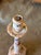 Late 19th Century Dresden Porcelain Rococo Revival Handpainted Single Candleholder For Sale In Palm Springs - Image 6 of 10