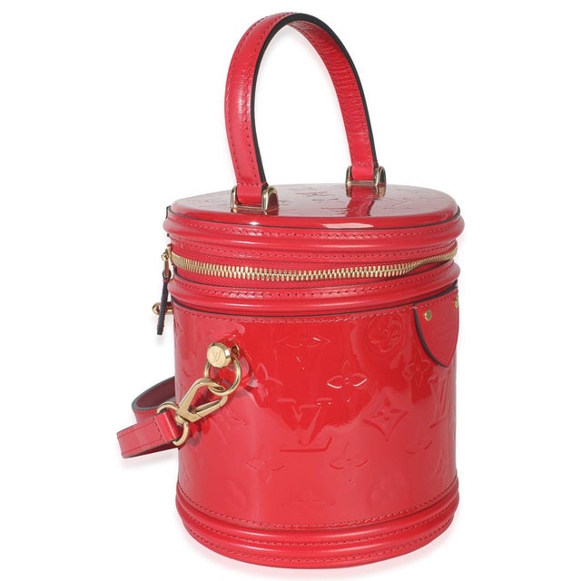 Contemporary Cherry Monogram Vernis Cannes For Sale - Image 3 of 9