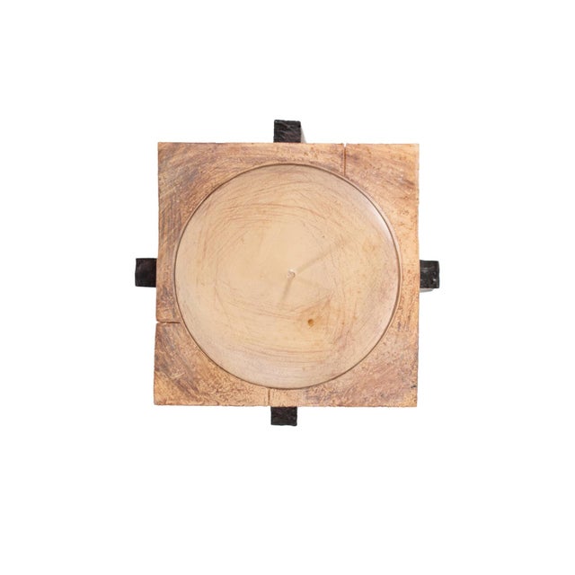 Plastic Cade Architectural Pillar Candle Holder- Tall For Sale - Image 7 of 11