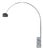 Arco Floor Lamp by Achille and Piergiacomo Castiglioni for Flos, 1960s For Sale