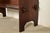 Wood Limbert Style Antique Mission Oak Arts & Crafts Book Trough or Magazine Stand, Newly Refinished For Sale - Image 7 of 11
