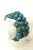 Set of 3 Custom Made Jeweler Turquoise Beaded and Silver Ball Bracelets For Sale - Image 10 of 10