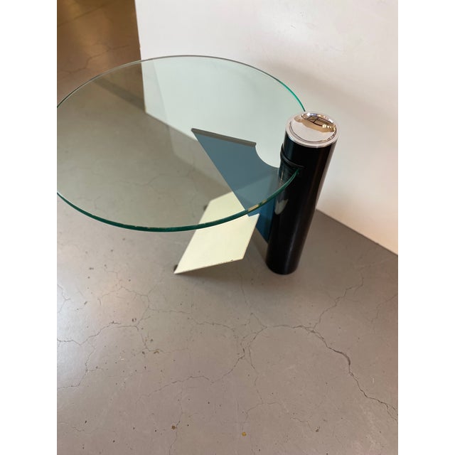 Postmodern Side Table by Peter Shire for Saporiti, 1980s For Sale - Image 10 of 18
