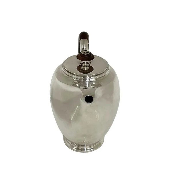 Metal Vintage Coffeepot in Sterling Silver, 1940 For Sale - Image 7 of 9