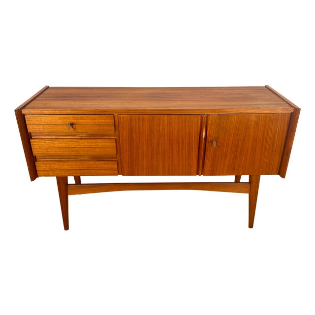 Danish Teak Sideboard, 1960s For Sale
