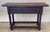 20th Century Catalan Spanish Carved Wood Console Table For Sale - Image 4 of 14
