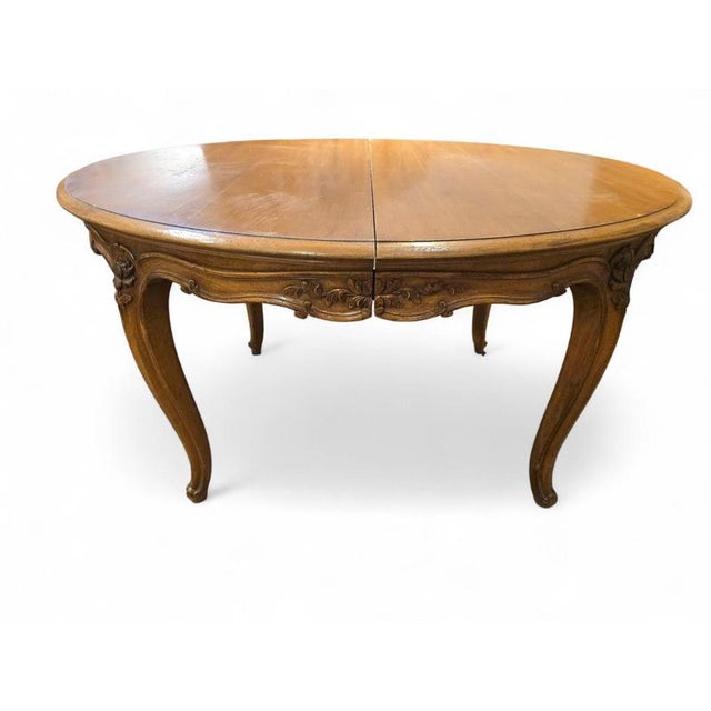 Large Antique French Extending Dining Table in Oak, 1740 For Sale - Image 3 of 12