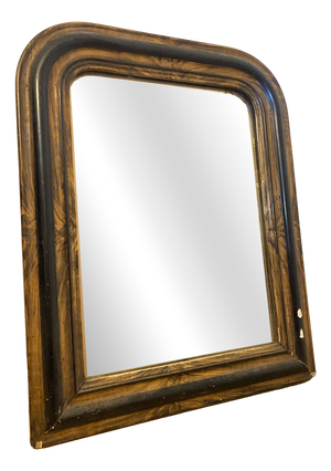 Louis Philippe Style Wooden Mirror, 1800s
