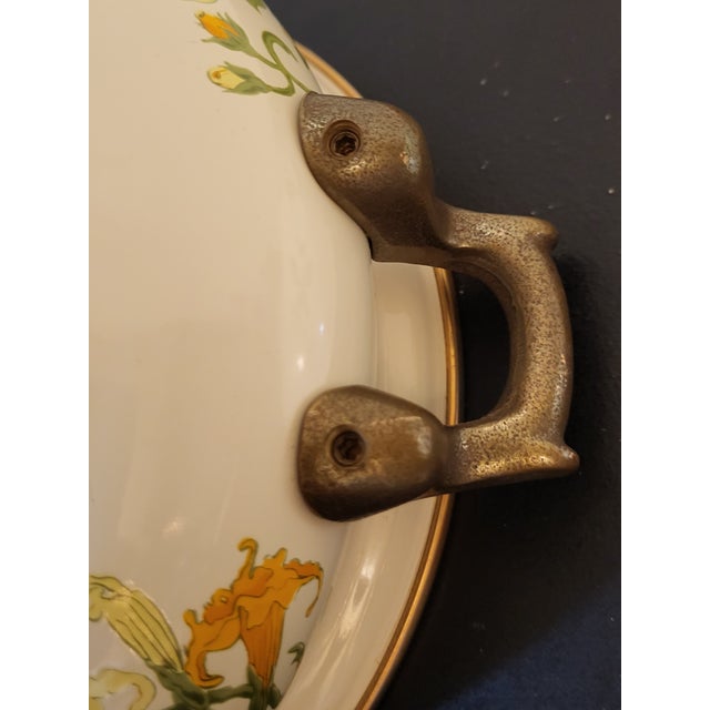Mid 20th Century Asta German Enamel Covered Serving Bowl For Sale - Image 15 of 18