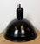 Industrial Black Enamel Factory Pendant Lamp, 1950s For Sale - Image 13 of 18