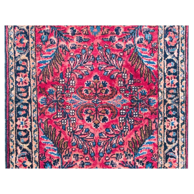 Early 20th Century Persian Lilihan Rug For Sale In Chicago - Image 6 of 15