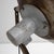 20th Century Czech Republic Aged Brass and Bronze Oversized Studio Spotlight Lamp On A Tripod Stand For Sale - Image 9 of 10
