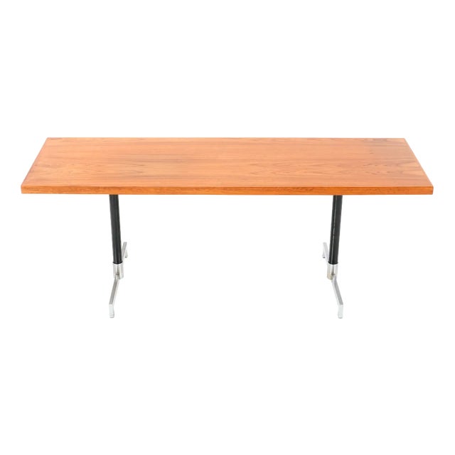Mid-Century Modern Teak Console Table or Writing Table, 1960s For Sale