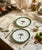 Forest Green Fern & Co. X Anthropologie Palm Tree Dessert Plates - a Pair For Sale - Image 8 of 11