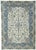 Hand-Knotted Kashan Rug in Cork Wool with Light Floral Design, 1990s For Sale - Image 13 of 13